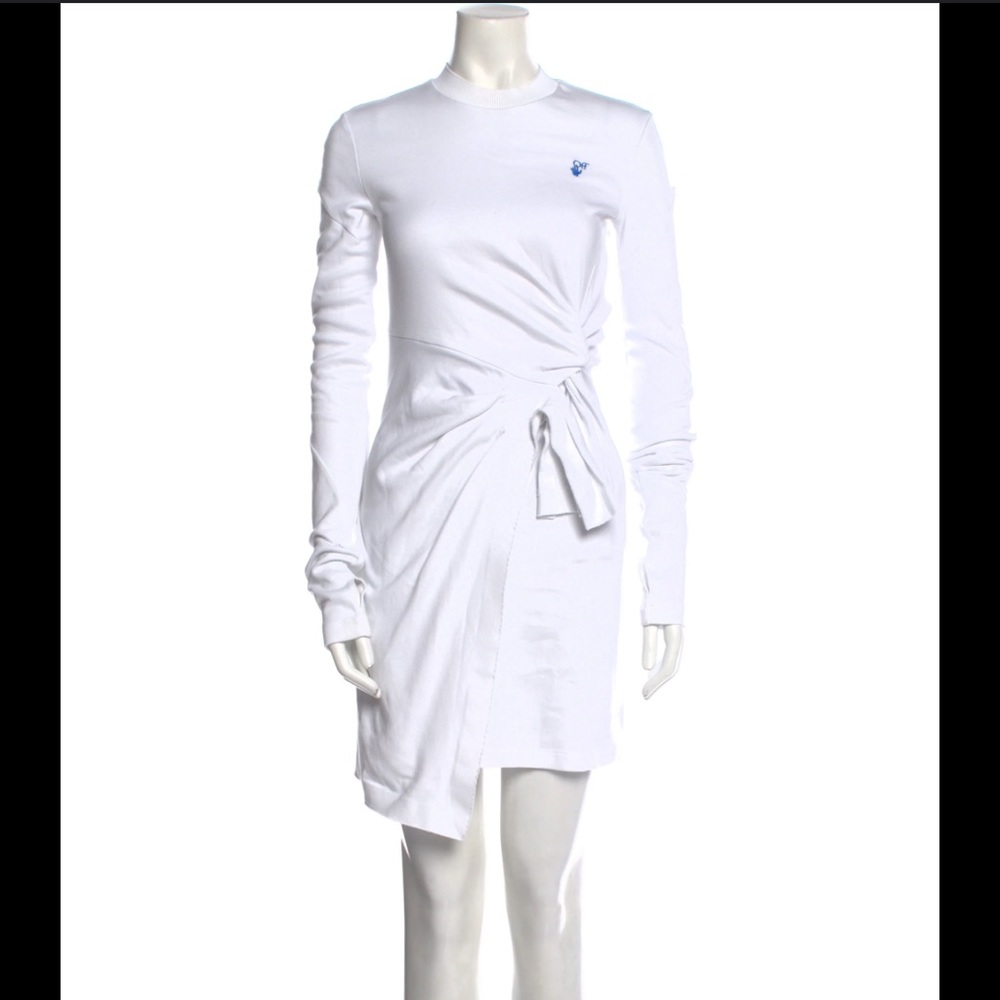 Off-White c/o Virgil Abloh Wrap Shirtdress